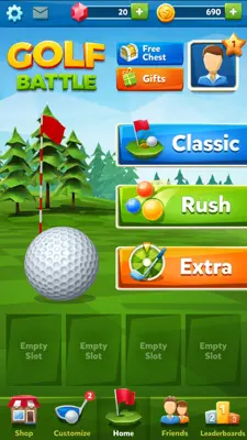 Golf Battle android App screenshot 1